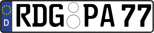RDG-PA77