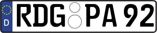 RDG-PA92