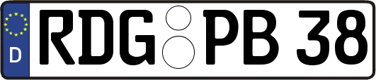 RDG-PB38