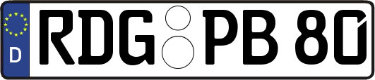 RDG-PB80