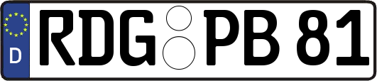RDG-PB81