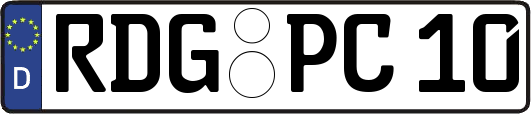 RDG-PC10