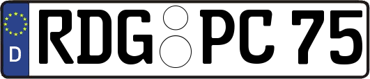 RDG-PC75