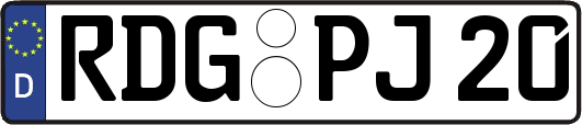 RDG-PJ20