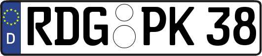 RDG-PK38