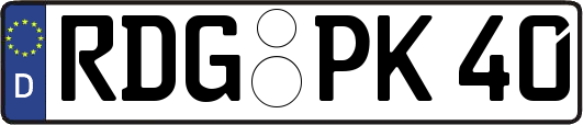 RDG-PK40