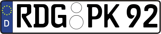 RDG-PK92