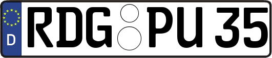 RDG-PU35