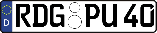 RDG-PU40