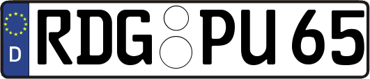 RDG-PU65