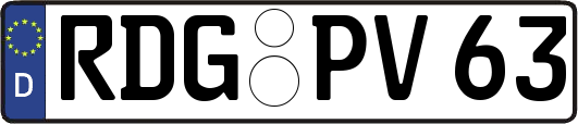 RDG-PV63