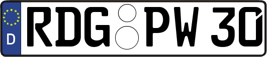 RDG-PW30