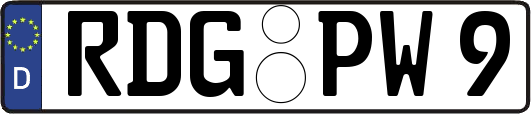 RDG-PW9