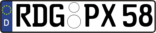 RDG-PX58