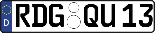 RDG-QU13