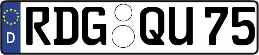 RDG-QU75