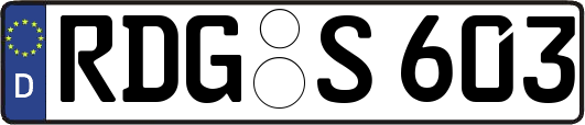 RDG-S603