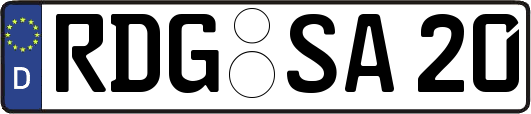 RDG-SA20