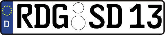 RDG-SD13