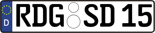RDG-SD15