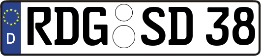 RDG-SD38