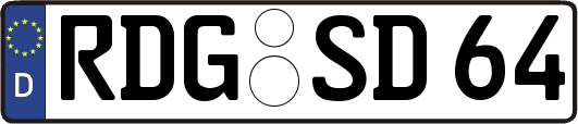 RDG-SD64