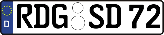 RDG-SD72