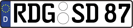 RDG-SD87