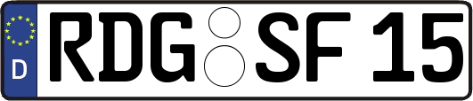 RDG-SF15