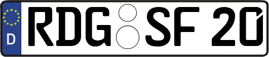 RDG-SF20