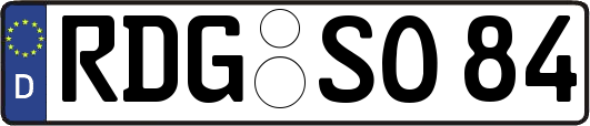 RDG-SO84