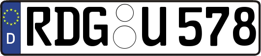 RDG-U578