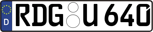 RDG-U640