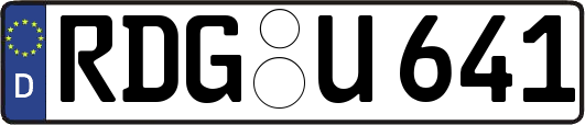RDG-U641