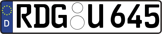 RDG-U645
