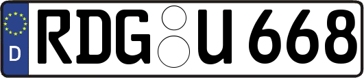 RDG-U668
