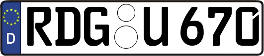 RDG-U670