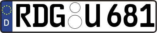 RDG-U681