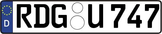 RDG-U747