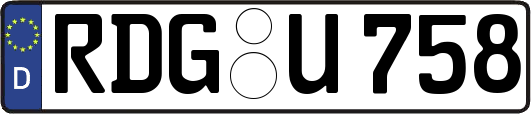 RDG-U758