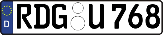 RDG-U768
