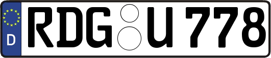 RDG-U778