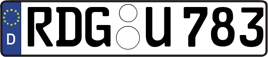 RDG-U783