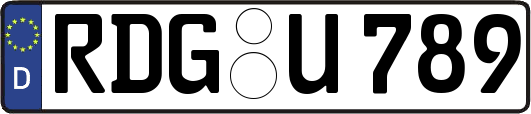 RDG-U789