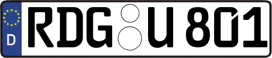 RDG-U801