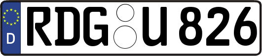 RDG-U826