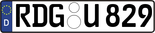 RDG-U829