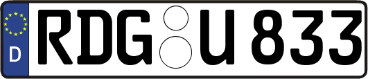 RDG-U833