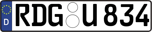 RDG-U834