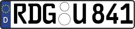 RDG-U841